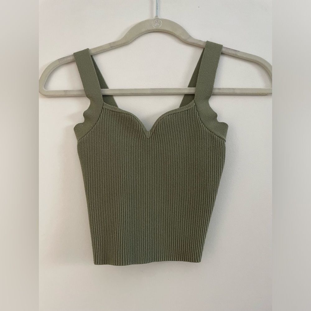 Abercrombie & Fitch Ribbed Sweater Tank